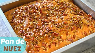 Exquisito PAN de NUEZ para hacer en CASA Dulce Hogar Recetas [upl. by Kendyl]