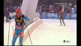 Biathlon Massenstart der Damen in KhantyMansiysk 2013 [upl. by Anselma]