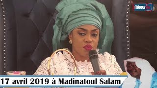 Sokhna Aida Diallo a présidé la cérémonie officielle du 17 Avril 2019 à la place de Cheikh Béthio [upl. by Oriane444]