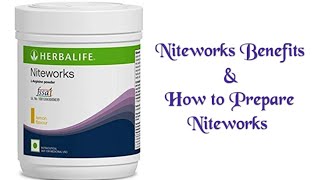 niteworks herbalifetelugu Niteworks Benefits amp How to prepare NiteworksACTIVE WELLNESS [upl. by Sacks360]