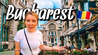 How We Feel About BUCHAREST ROMANIA  Europes Most UNDERRATED City  Bucharest Walking Tour [upl. by Grassi]