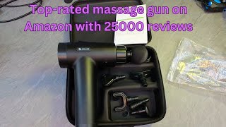 AERLANG Deep Tissue Massage Gun  20 Speeds amp 6 Heads for Pain Relief amp Fitness [upl. by Naved]