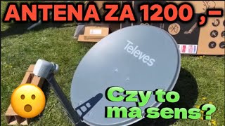 đź“ˇ75 wizyta u Widza PĹ‚ockantena Televes QSD za 1200zĹ‚instalacja SATTV w domu inteligencja ellipse [upl. by Trbor]