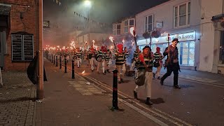 Hailsham War Memorial  Hailsham Bonfire 2024 [upl. by Rutger]