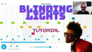 BLINDING LIGHTS on Chrome Music Lab [upl. by Wash]