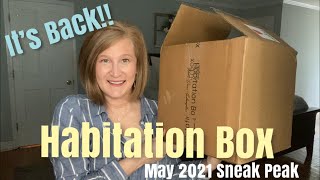 Habitation Box  Sneak Peak May 2021 [upl. by Ainsley]