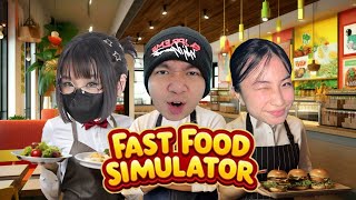 Karyawan Baru Nih nastasiadeline KitsuneeID  Fast Food Simulator Indonesia [upl. by Grube]