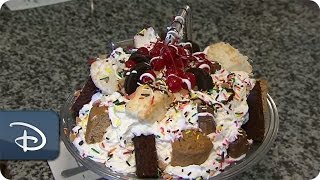 Challenging the Kitchen Sink Dessert  Walt Disney World [upl. by Herculie]