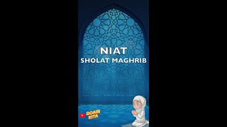 NIAT SHOLAT MAGHRIB shorts [upl. by Gnav]