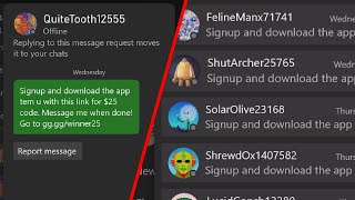 Xbox Temu Spam Messages [upl. by Aneeh92]