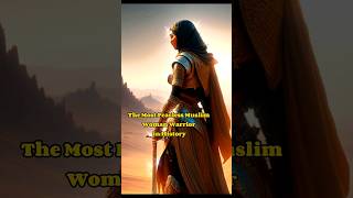 The Most Fearless Muslim Woman Warrior in Historymuslimsoldierswarriorshortstrending [upl. by Morril]