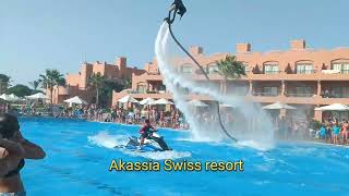 flyboard show Calimera Akassia Swiss resort Egypt [upl. by Zined]