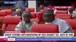 Senate Extends Implementation Of 2023 Budget Till 30th Of June [upl. by Waine574]