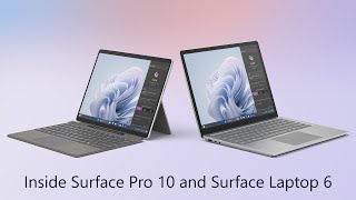 AI PCs Introducing Microsoft Surface Pro 10 and Surface Laptop 6 for Business [upl. by Willetta920]