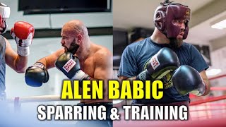 Alen Babic Sparring amp Training Camp [upl. by Wallache787]