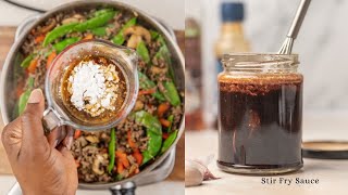 Easy Stir Fry Sauce Recipe [upl. by Etak16]