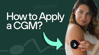 How Do I Apply a CGM or Continuous Glucose Monitor [upl. by Barbara-Anne739]