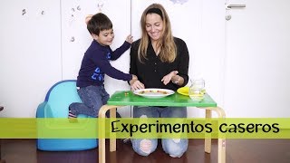 Experimentos Caseros para hacer con niños pequeños [upl. by Nmutua]