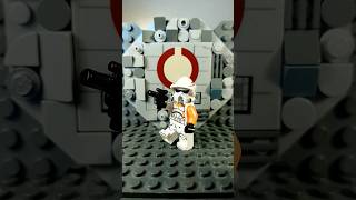 How to make a 212th ARF trooper in Lego lego goviral legostarwars shorts [upl. by Yvor]