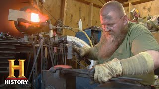 Forged in Fire Bonus  TabarShishpar Home Forge Challenge Season 4 Episode 20  History [upl. by Cohdwell]