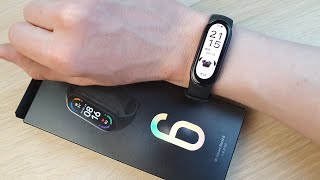 XIAOMI MI BAND 6  ОБЗОР И ПЕРВАЯ НАСТРОЙКА [upl. by Conover]