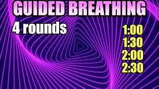 Wim Hof Breathing 4 Rounds for 25Minute Breath Retention Mastery [upl. by Guinevere]