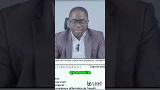 Déclaration Formulaire ImpôtFoncier Gabon Fiscalité Comptabilité LeadFinanceAdvisory [upl. by Hudgens]