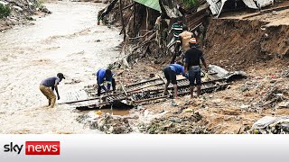 Cyclone Freddy Deadly landslides and floods grip southern Africa [upl. by Yks]