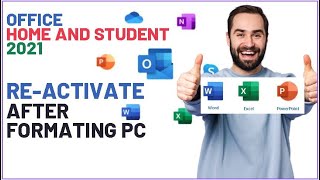 How to Get Microsoft office back after formatting PC  How to reinstall Office Home amp Student 2021 [upl. by Eboh]