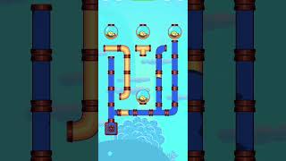 Fishdom game 244  save the fish  Firoz Gamer  pull the pin  shorts [upl. by Anstus229]