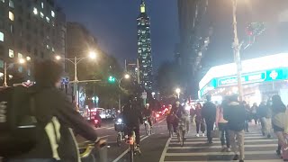 101 Taipei Tower Annual fireworks Display travel life viral [upl. by Elleinad]