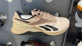 Reebok Nano X3 Boulder BeigeStuccoBlack  Style Code IF2546 [upl. by Eittel]