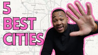 My top 5 cities in Minnesota  Where to live in Minnesota [upl. by Ahsienod895]