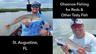 Fishing for Reds amp Other Tasty Fish St Augustine FL RED DRUM  MANGROVE SNAPPER  FLOUNDER [upl. by Cai]