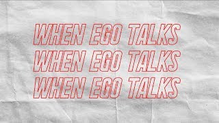 KALLITECHNIS  EGO TALK lyric video [upl. by Scheck810]