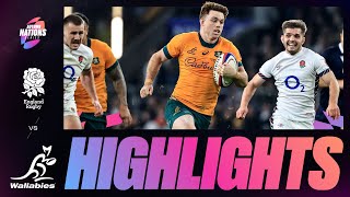 HIGHLIGHTS  ENGLAND V AUSTRALIA  AUTUMN NATIONS SERIES 2024 [upl. by Lorin]