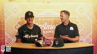 2024 Prep Baseball AllAmerican Game Cade Allen Interview [upl. by Ader]