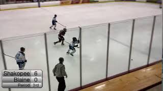 MVI Tourney  Bantam B2 Black vs Blaine Blue  November 30 2024 [upl. by Atinid720]