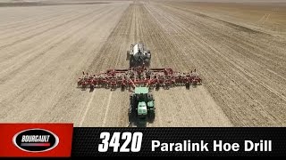 Bourgault 3420 Paralink Hoe Drill  80 amp 100 foot Seeding Systems [upl. by Whatley]