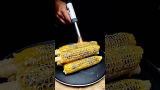 Corn Recipe Roasted corn Boiled corn Butter corn bhutta shorts [upl. by Ytsanyd]