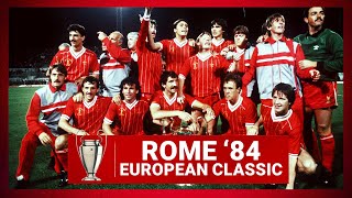 ROME 84 Liverpool beat Roma on penalties  HIGHLIGHTS [upl. by Leiuqese]