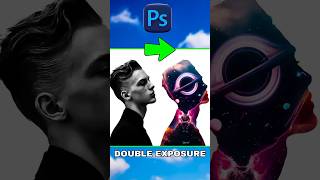 How to create double exposure in photoshop l photoshop tutorial photoshop photoshoptutorial edit [upl. by Nodab548]