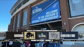 2023 NCAA Div II FB Championship  Harding vs Colorado School of Mines [upl. by Pirali]