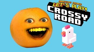 Annoying Orange Plays CROSSY ROAD [upl. by Corron]