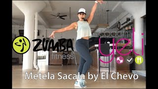 METELA SACALA  El Chevo  Zumba fitness choreography [upl. by Lleval]