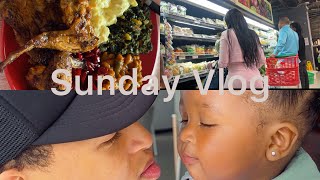 SundayVlog Piercing my DaughterSunday lunchGroceries South African YouTuber [upl. by Ardnaiek]