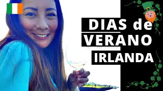 De FIESTA con mi IRLANDES 👉Avispas risas y vino a la orilla del lago [upl. by Bohi]