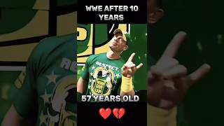 WWE AFTER 10 YEARS 💔❤️ shorts wwe [upl. by Anahpets]