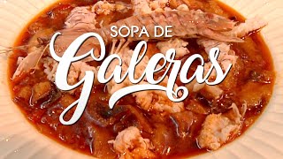 ✅ Receta de SOPA DE GALERAS 👍 [upl. by Lamond]