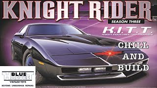 KNIGHT RIDER MODEL KITT BUILD AND CHILL [upl. by Osrock]